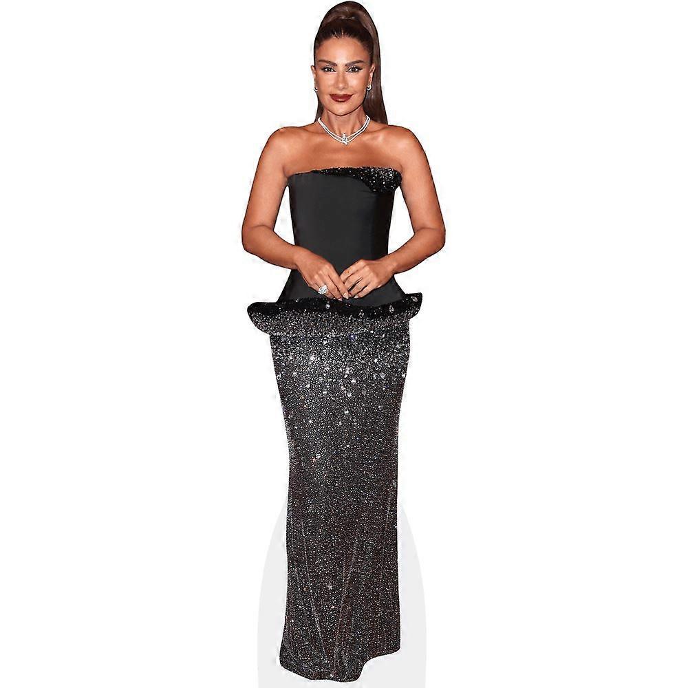 Saba Mubarak (Strapless) Cardboard Cutout (lifesize OR mini size). Standee. Stand Up.