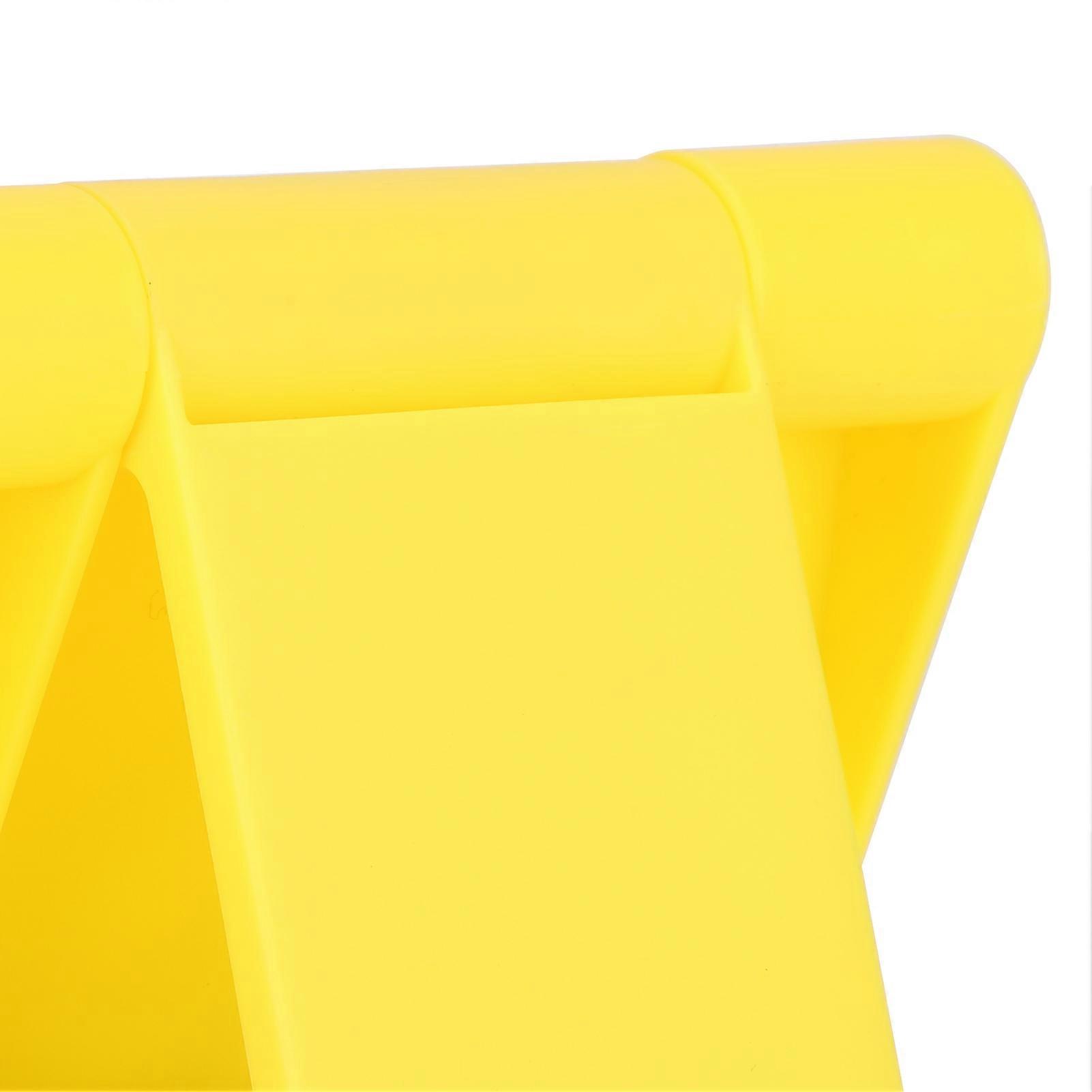 Cell Phone Stand Yellow Universal Tablet Multifunctional Rotating Foldable Holder