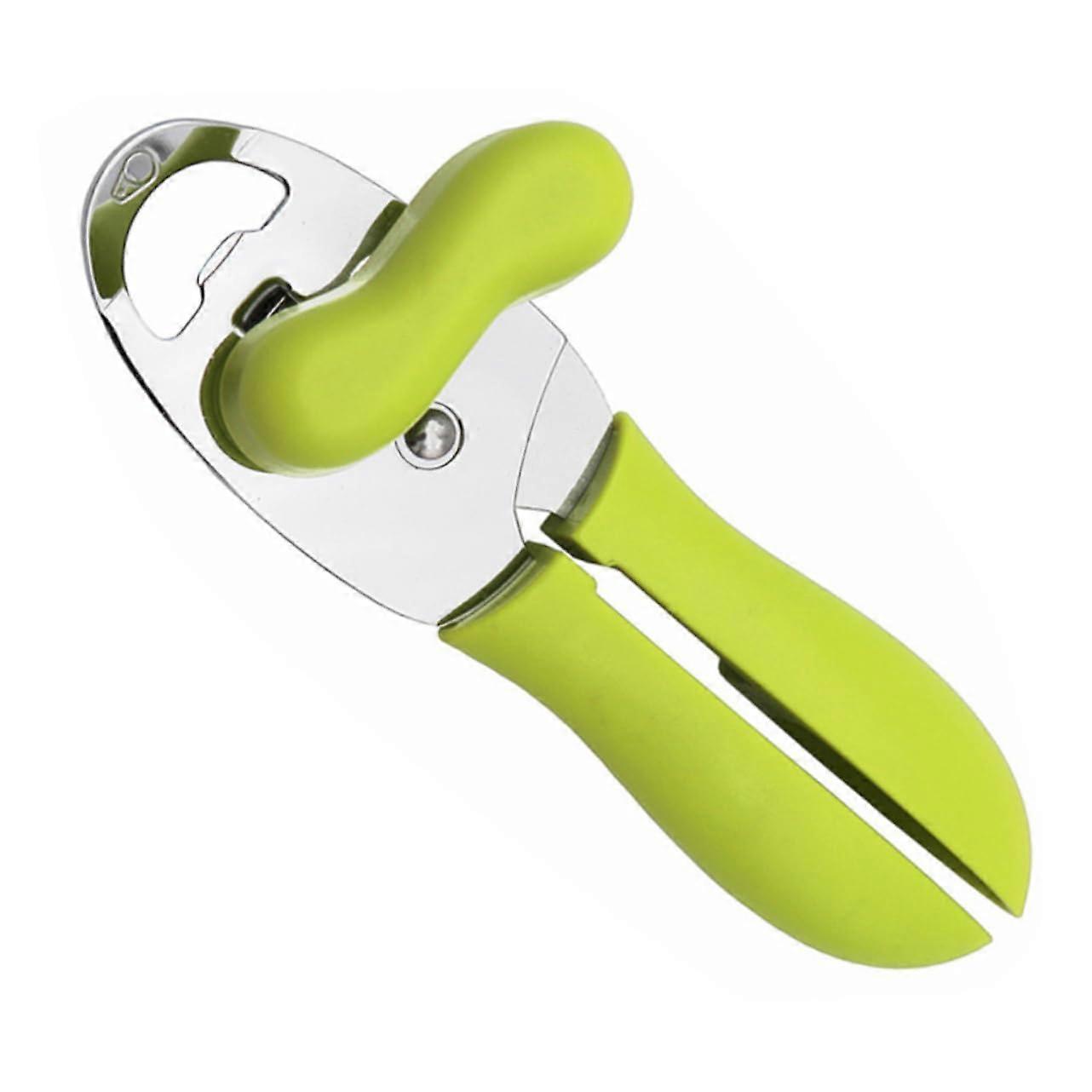 Ergonomic Manual Can Opener for Kitchen and Camping with Quick Lid Cutting Multi Function
