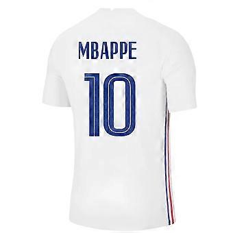 2020-2021 França Fora Nike Vapor Match Shirt (MBAPPE 10)