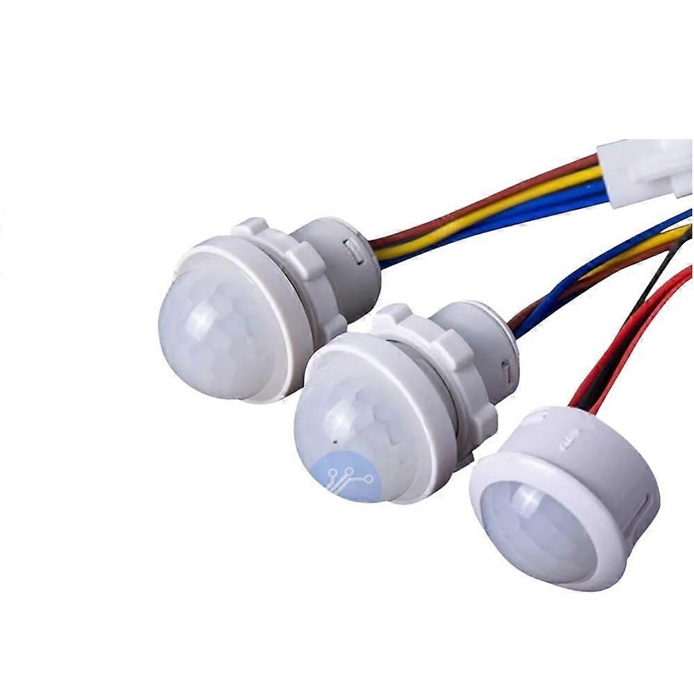 AC110240V DC1224V PIR Motion Sensor Switch with Smart Detection for LED Lights Automatic Control