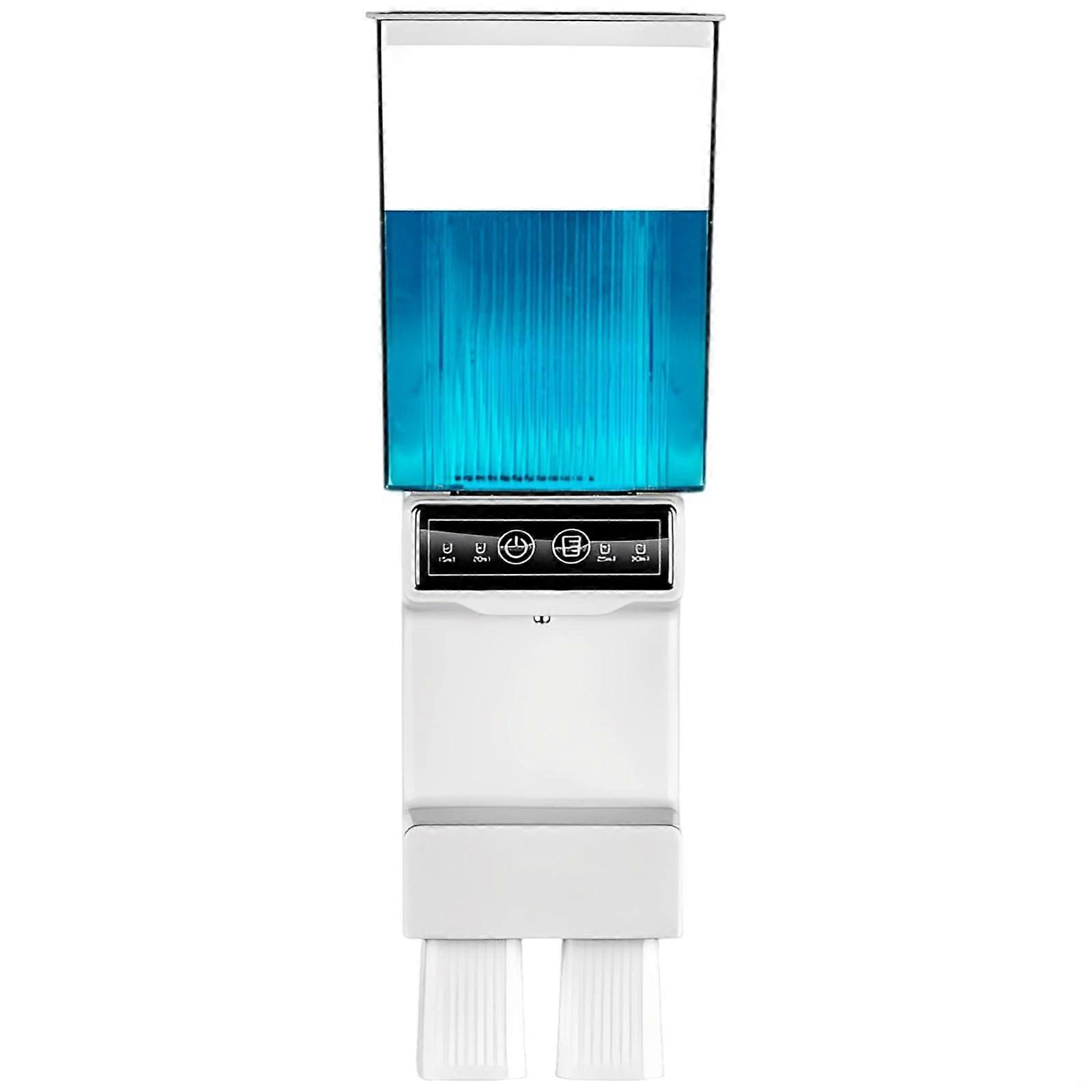 Automatic Mouthwash Dispenser with Smart Sensor, Wall Mounted, USBC Rechargeable, 2 Cups, White