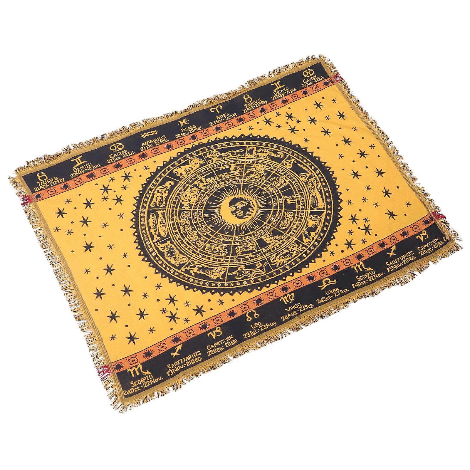 Throws for Couch or Sofa Boho Woven Multi 180x130cm Practical Use Floor Mat 1Pack