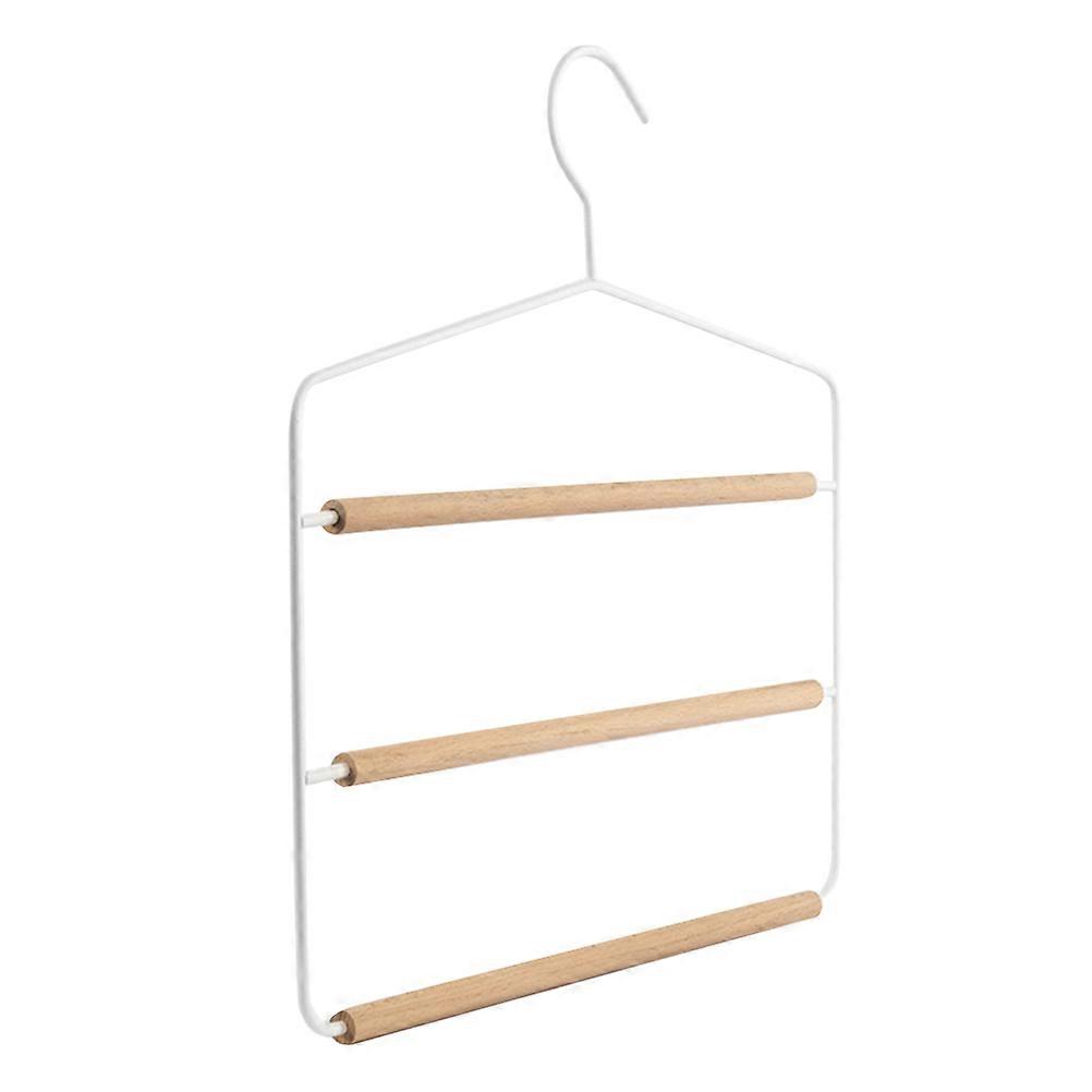 Pants Hanger Trouser Hanger for Space Saving Wardrobe Organizer