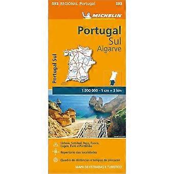 Portugal Sul, Algarve Regional Map 593 (Michelin Regional Maps)