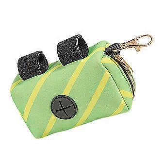 Dog Poop Bag Dispenser Bag for Easy Carrying with 1Pcs Green Pouch