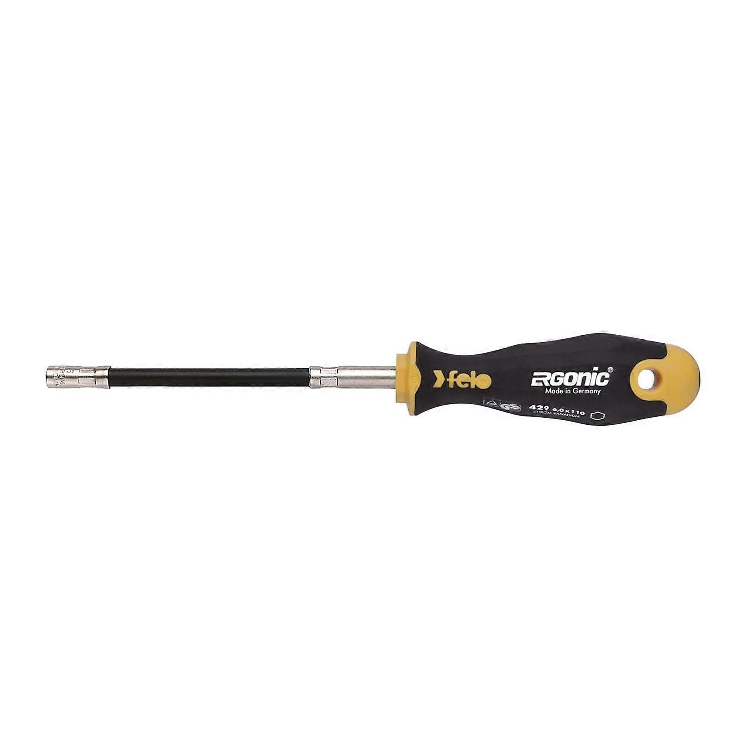 Felo Screwdriver Ergonic Flex Blade Bitholder Driver 1/4" X 170mm
