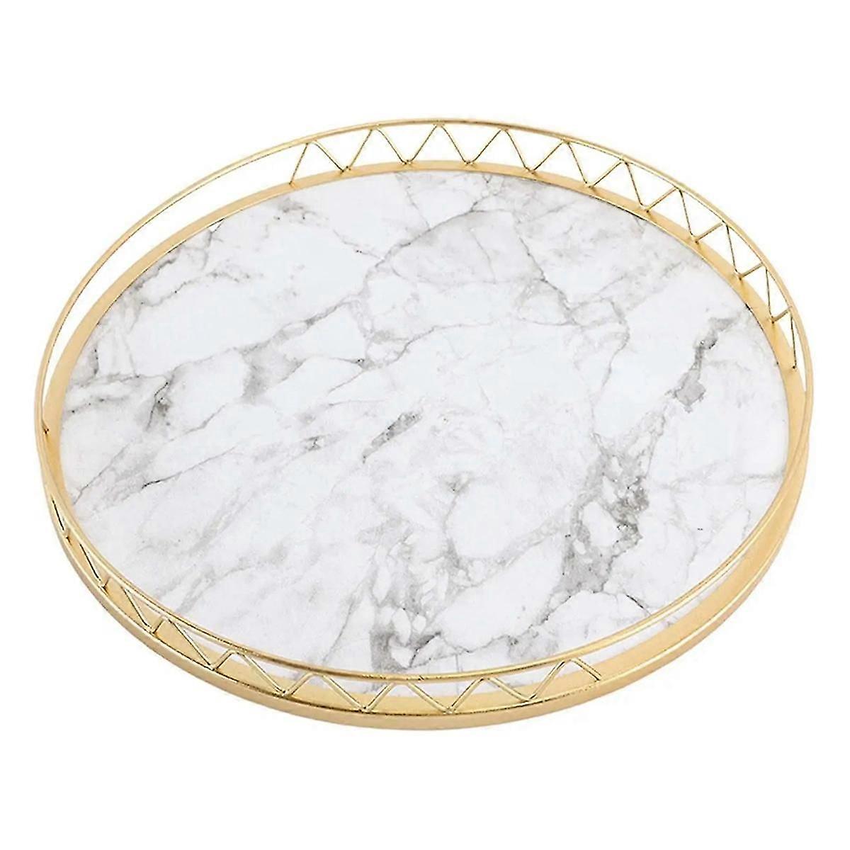 Round Household Simple Snack Dried Fruit Plate,B,L