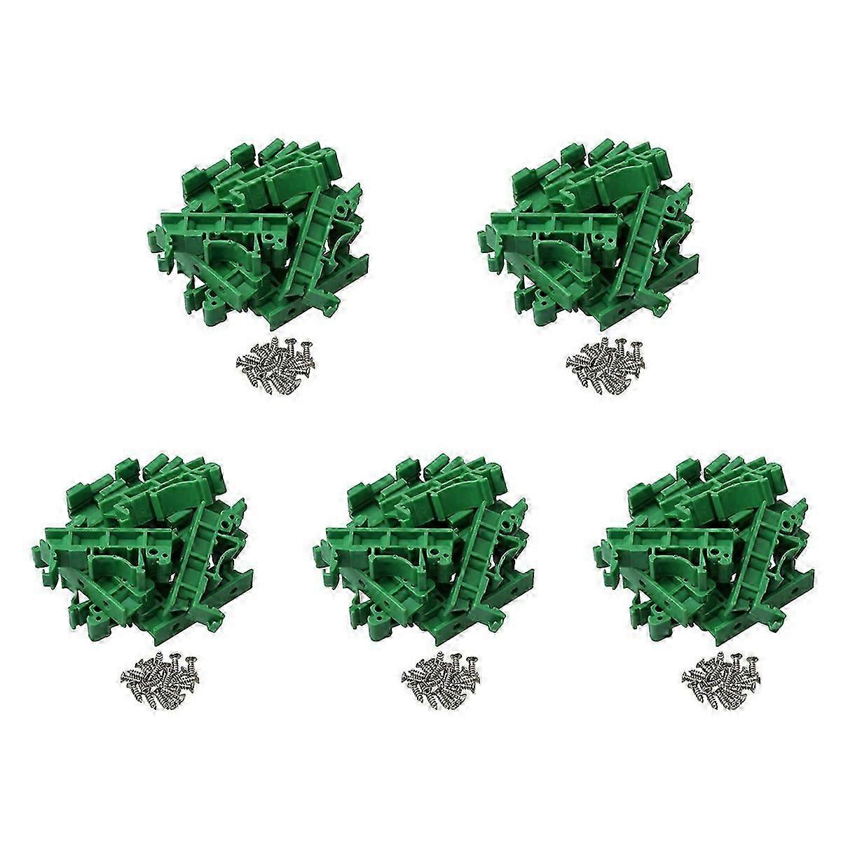 20Pcs DRG-01 PCB for DIN 35 Rail Mount Mounting Support Adapter