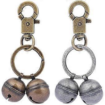 2 Set Dog Bell, Pet Bells For Dog Cat Collar Durable Pet Tracker Collar Pendant
