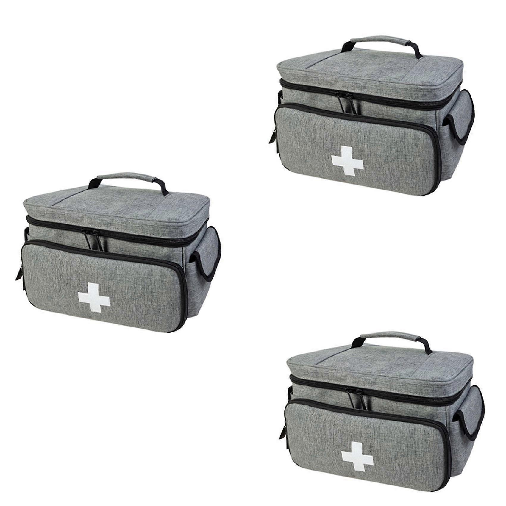 3X Small Nursing Storage Bag Home First Aid Storage Box Kit