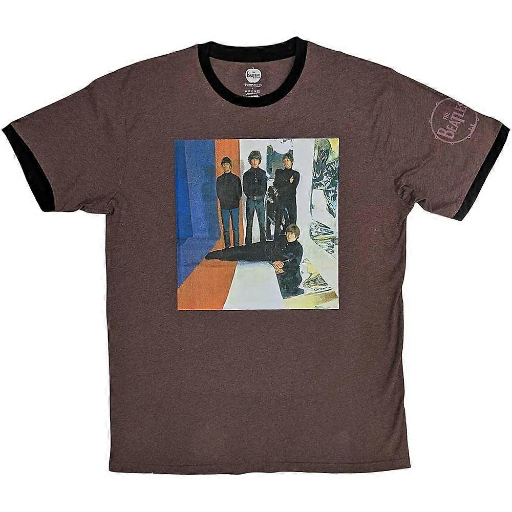 The Beatles Photo Stripes Ringer Tee