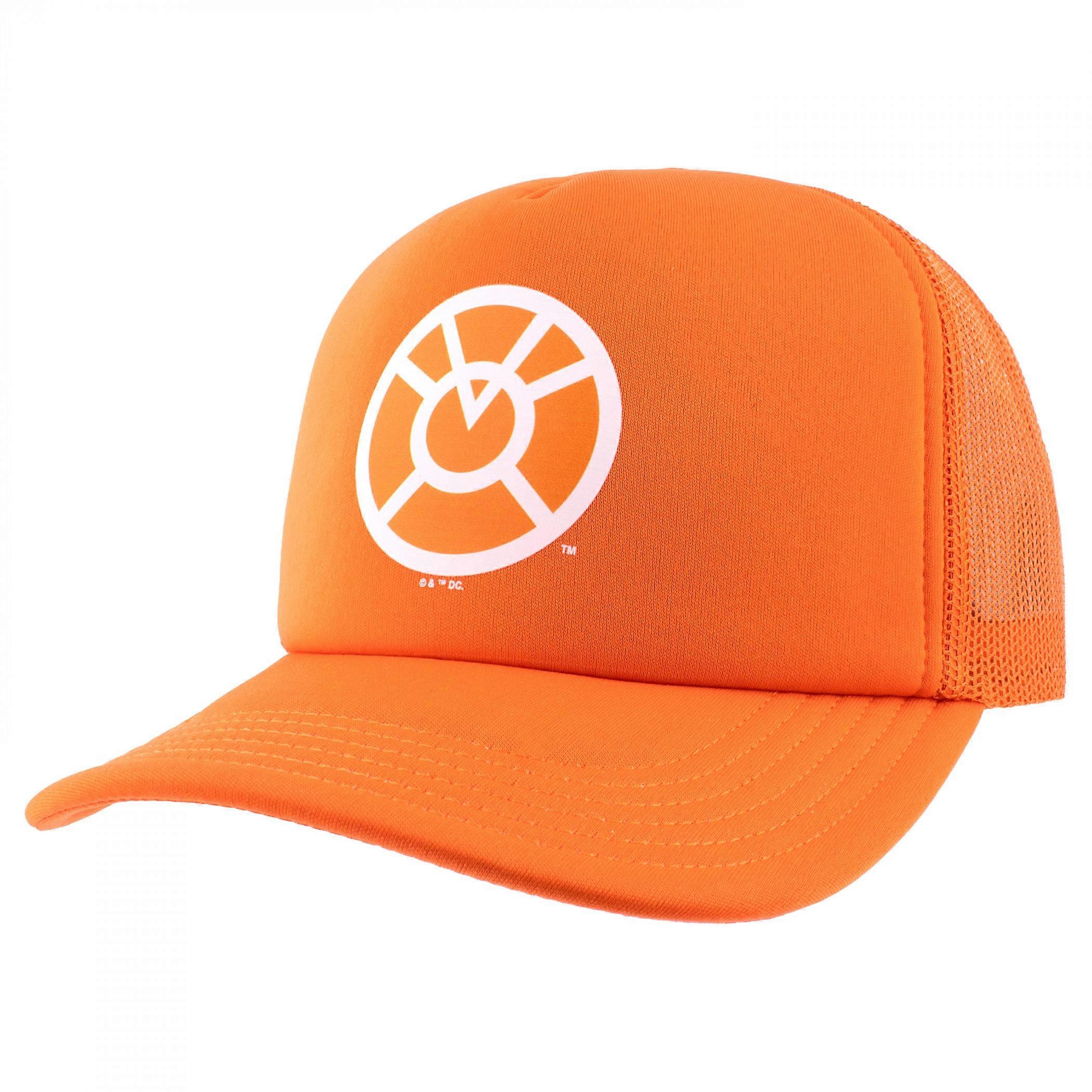 Orange Lantern Logo Trucker Hat
