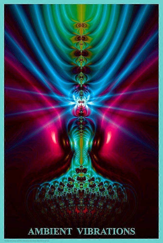 AMBIENT VIBRATIONS - PSYCHEDELIC Träpussel - 3429 -A1664