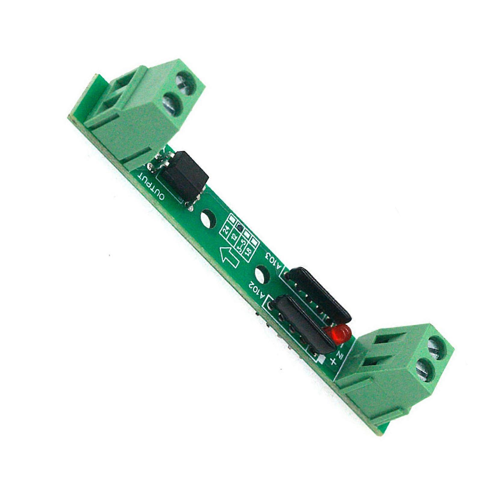 Versatiled Single Channel Optocoupler Board Eliminates Output Pull Up Resistor For Easy Installation Multicolor