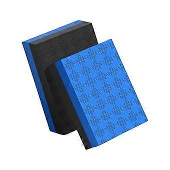 2PCS Workout Mats Weightlifting Crash Drop Pads For Reducing Noise During Weightlifting And Protecting Hardwood Floor  black gray