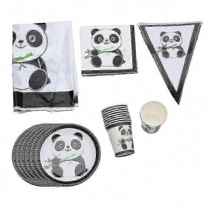 1 Set Panda Tableware
