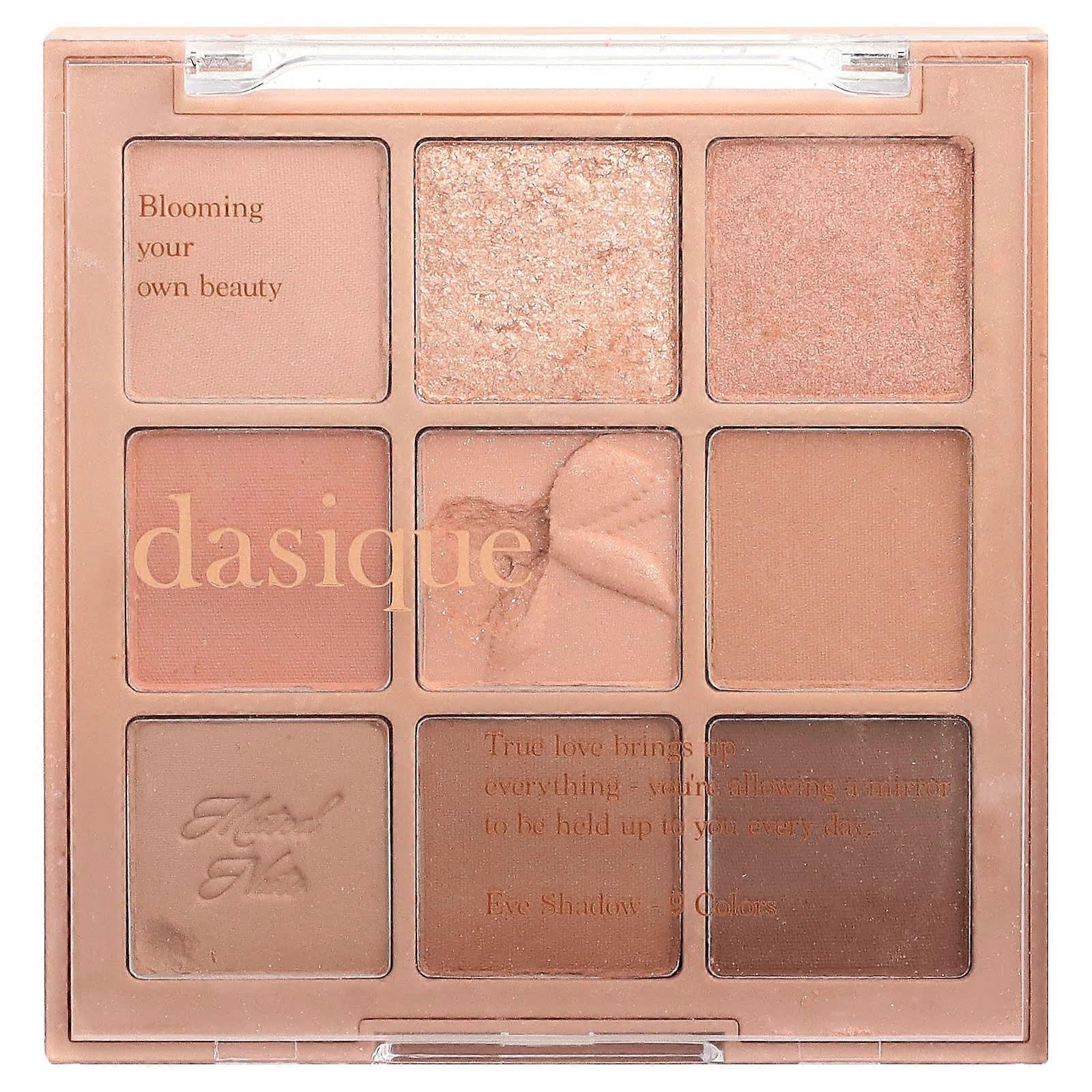 Dasique, Eyeshadow Palette, 24 Muted Nuts, 1 Count