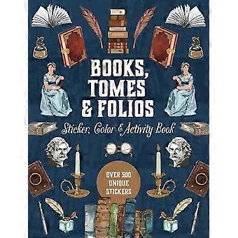 Books Tomes & Folios Sticker Color & Activity Book Over 500 Unique Sticker - Editors of Chartwell Books
