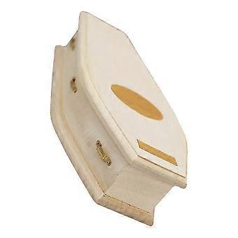 Miniatyrkista Modell Leksak För Barn Mini Hus Prydnad Liten Träfärg Syntetiskt Material 1Pack