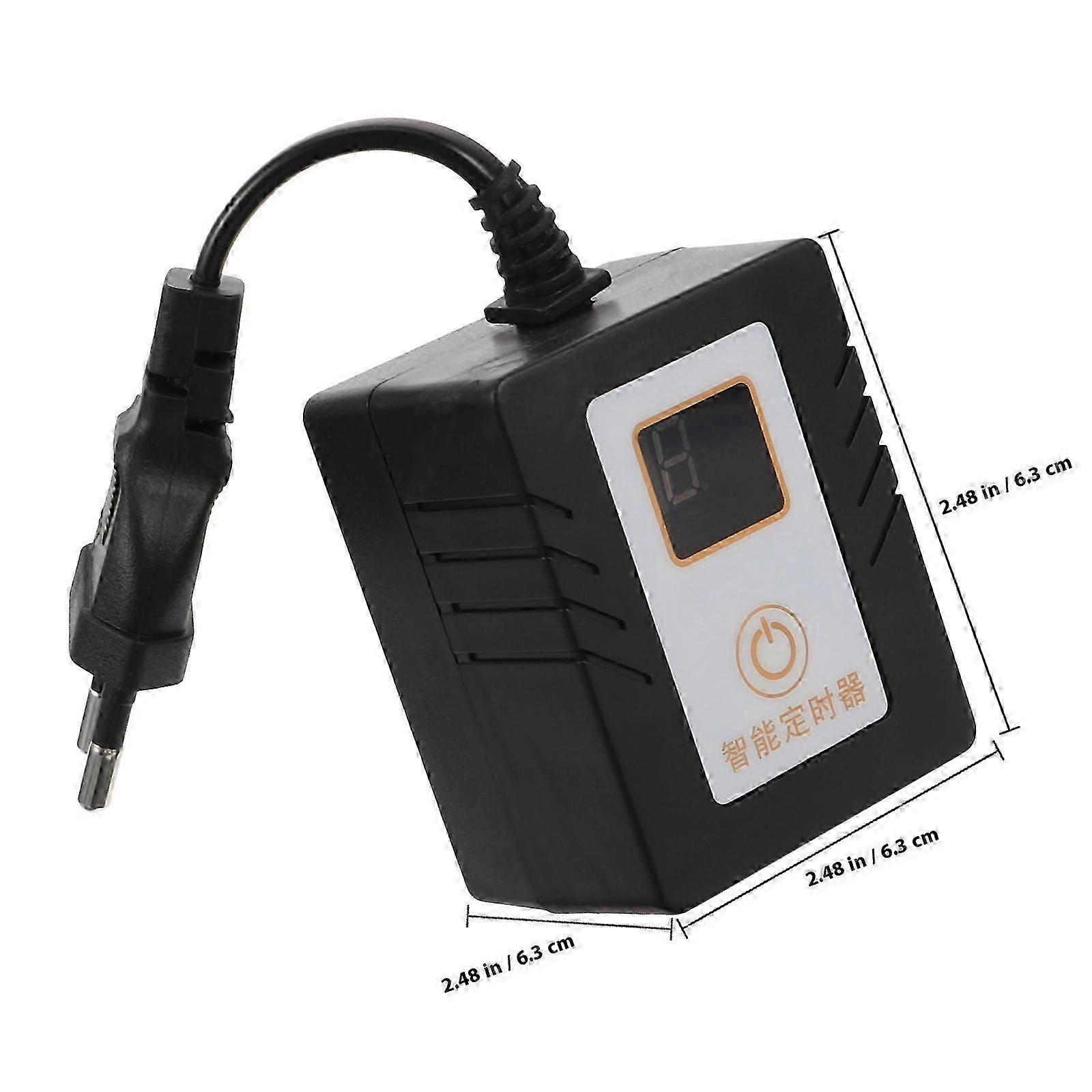Aquarium Light Timer For Pet Owners Home Use 24-Hour Timing Cycle Rectangular 1Set