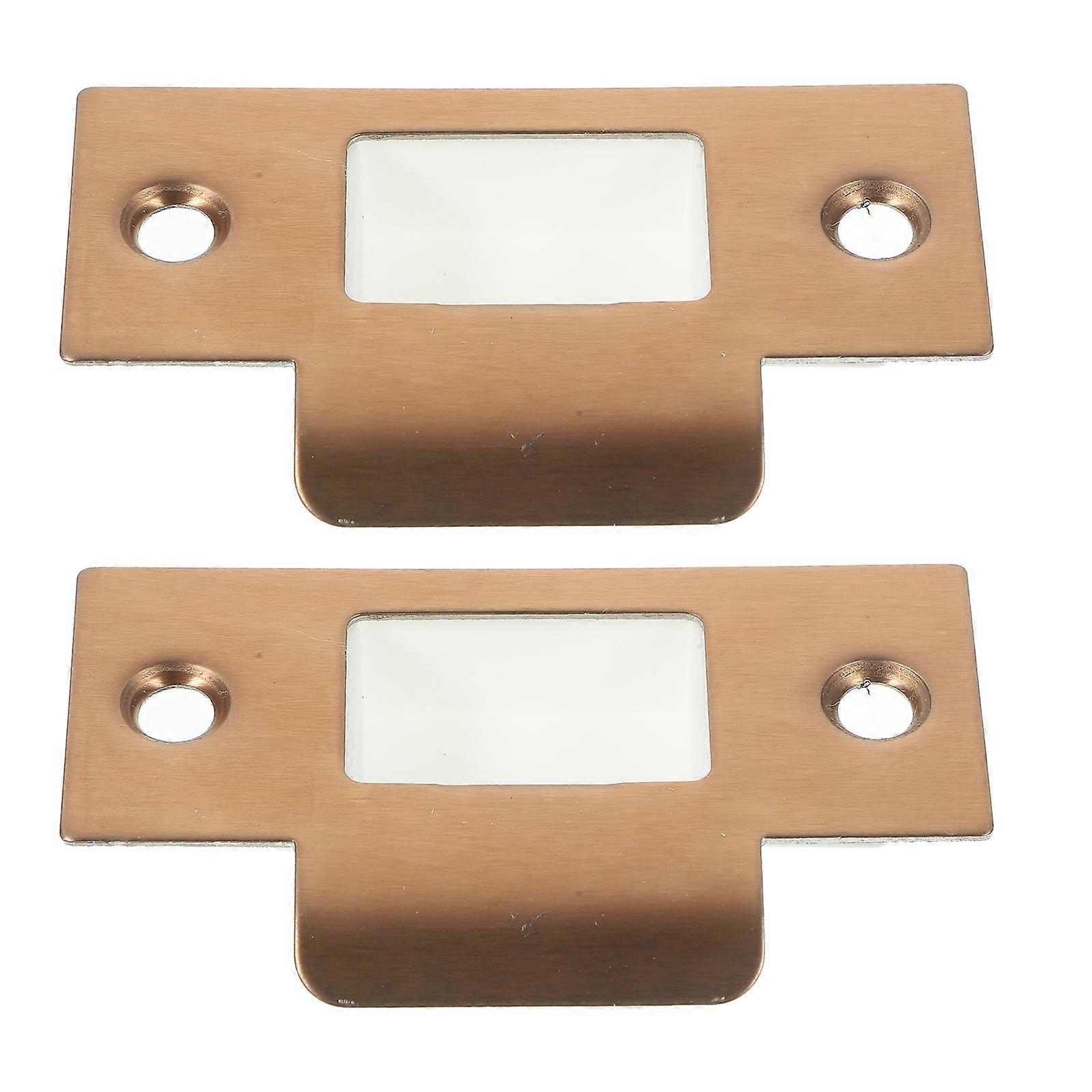 Door Lock Accessory Deadbolt Cover Plates Ensuring Security with 2Sets