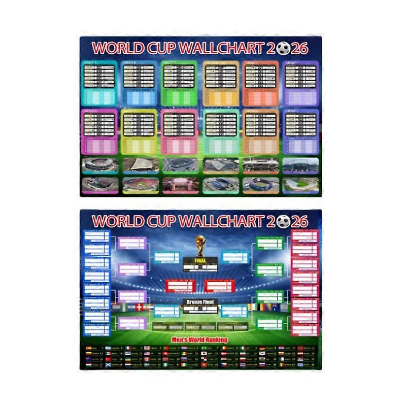2026 World Cup Schedule Posters