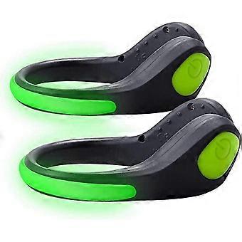 1 stuk LED-schoenclip met licht, regenbestendig knipperlicht voor hardlopen, joggen, fietsen, buitenactiviteiten, hondenuitlaten in het donker.