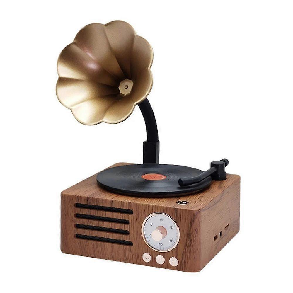 T15 Vinyl Atomic Retro Bluetooth Speaker