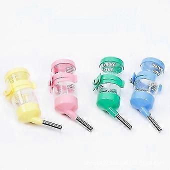 4 Pack Hamster Water Feeder Bottle, 80ml No-Drip Small Animals Water Dispenser, Pet Hanging Water Bottle for Guinea Pigs, Bunny, Chinchillas, Rabbit