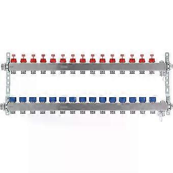REHAU Verteiler HKV-D AG V2A, 15 Kreise, 1 Stk.