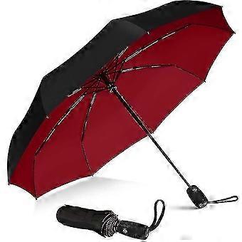 Windproof Travel Umbrella - Windproof, Automatic, Strong Steel Shaft, Mini, Folding