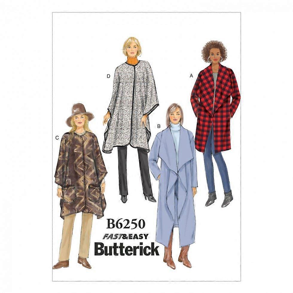 Butterick Paper Sewing Pattern 6250