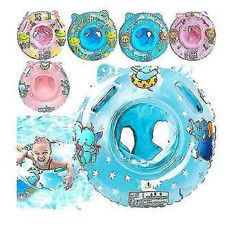 Anello galleggiante per nuoto per bambini per 3-36 mesi, galleggiante per collo per bambini con sedile galleggiante, accessori per il bagno in piscina