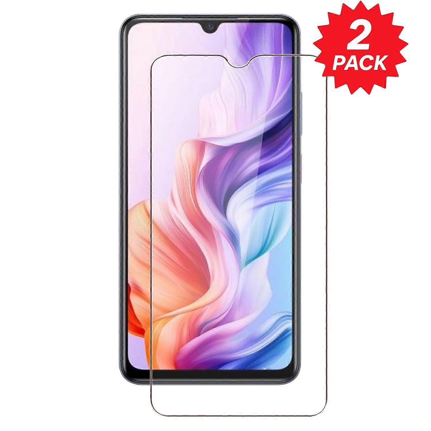 For ZTE Blade V70 Max 2x 2.5D 0.26 mm 9H Tempered Glass Protector Transparent