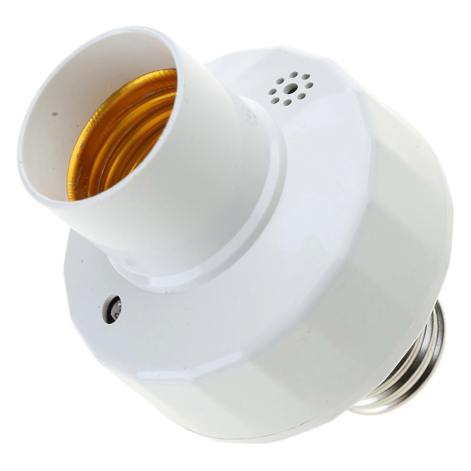 Easy Installation E27 Motion Detection Light Socket for Temporary Lighting in Basements Hallways Automatic OnOff Light Multicolor