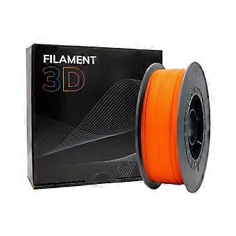 3D-filament PLA - PLA - Diameter 1,75 mm - Gewicht 1 kg - Oranje - 3D-printen - Hoge kwaliteit - Gebruiksvriendelijk