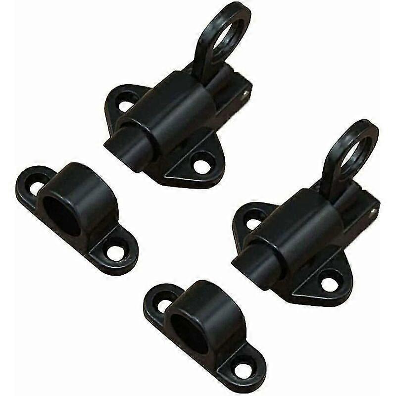 1 Small Thick Lock For Doors, Windows, Gate Silver Gray