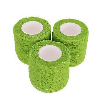 Elastinen side koirille ja kissoille, pienille eläimille, 3 kpl vihreä, keskikokoinen urheiluside, teippi, lemmikkien vammasiteet, vihreä