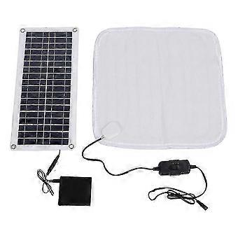 12V 50W Solar Heating Pad suitable compatible with Winter - Warm Foot Pad-jc