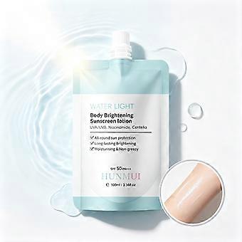 Beskyttende solcreme, SPF50 PA+, med niacinamid og centella asiatica fugtgivende formel, til daglig UV-beskyttelse af kroppen om sommeren