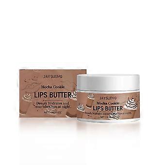 Mocha Cookie Lip Mask  Moisturizing & Nourishing Overnight Treatment with Hyaluronic Acid, Shea Butter, Cocoa Seed Oil