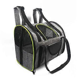 Sac de transport pour chat Sac à dos pour chien Transporteurs pour chiens Porte-chat pliable Siège d’auto Vert -Versailles