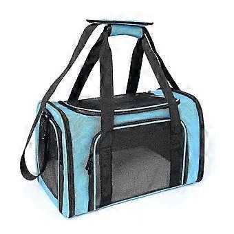 Outdoor-Reise-Haustiertransportbox, Welpen- und Katzentransportbox, faltbare Hundetransportbox, kompatibel mit kleinen Hunden, Katzenboxen, Bre