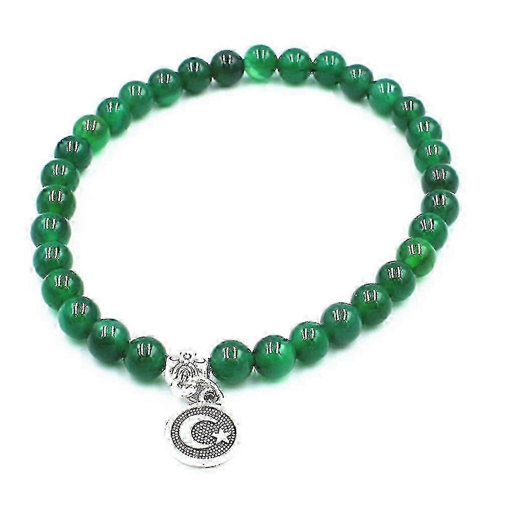 33-Bead Natural Agate Tasbeeh