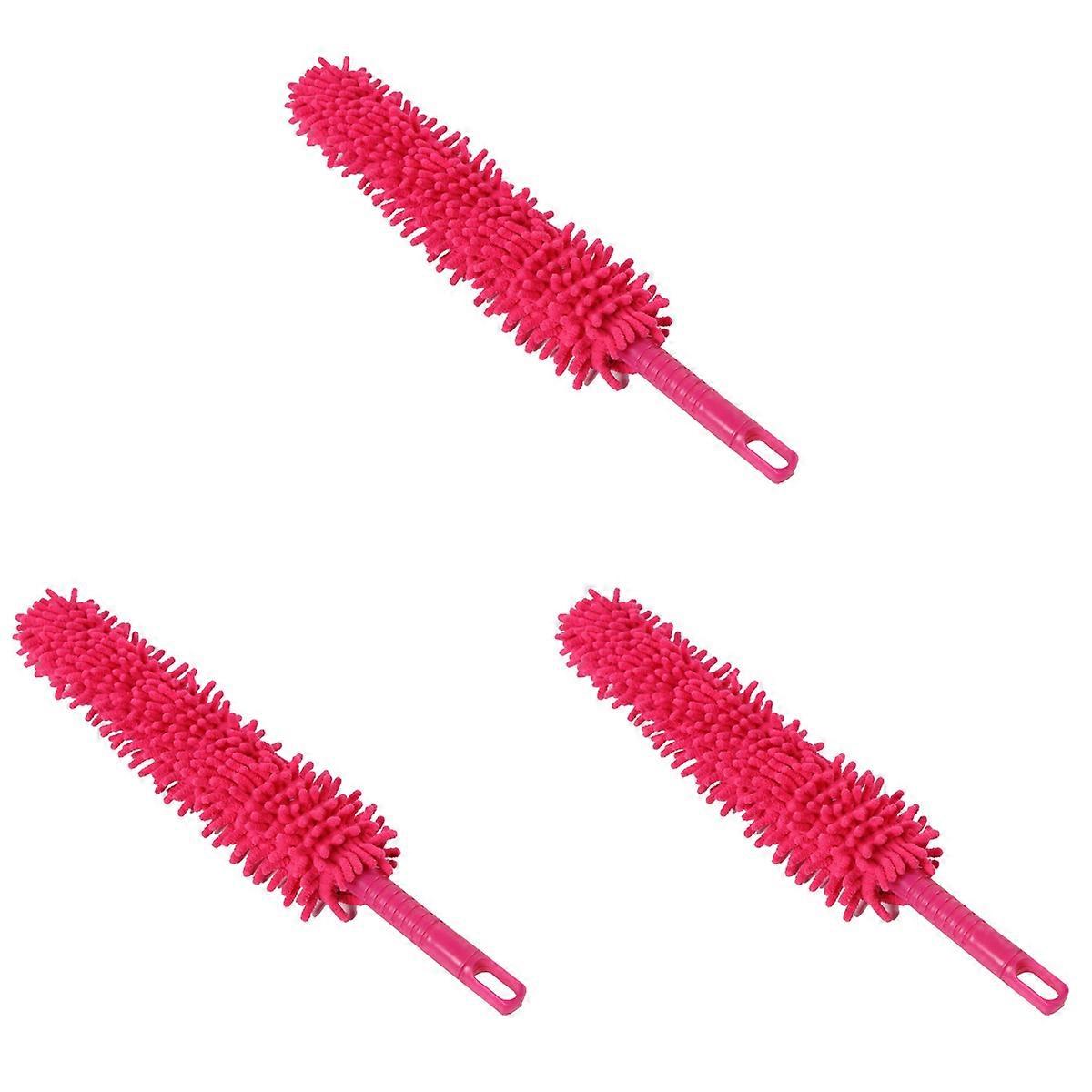 Flexible Duster Chenille Bendable for Cleaning 3Pcs with Handle Wand
