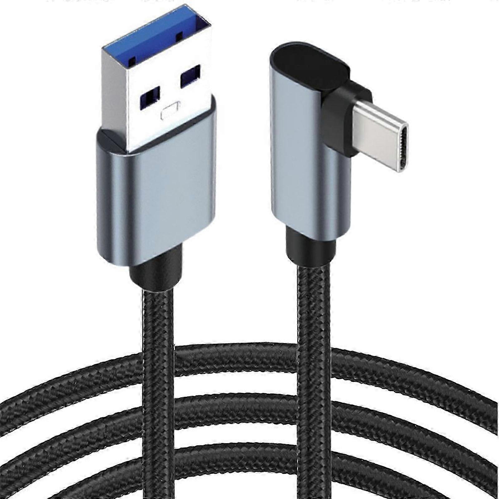 200cm Flexible USB-C to USB-A Cable