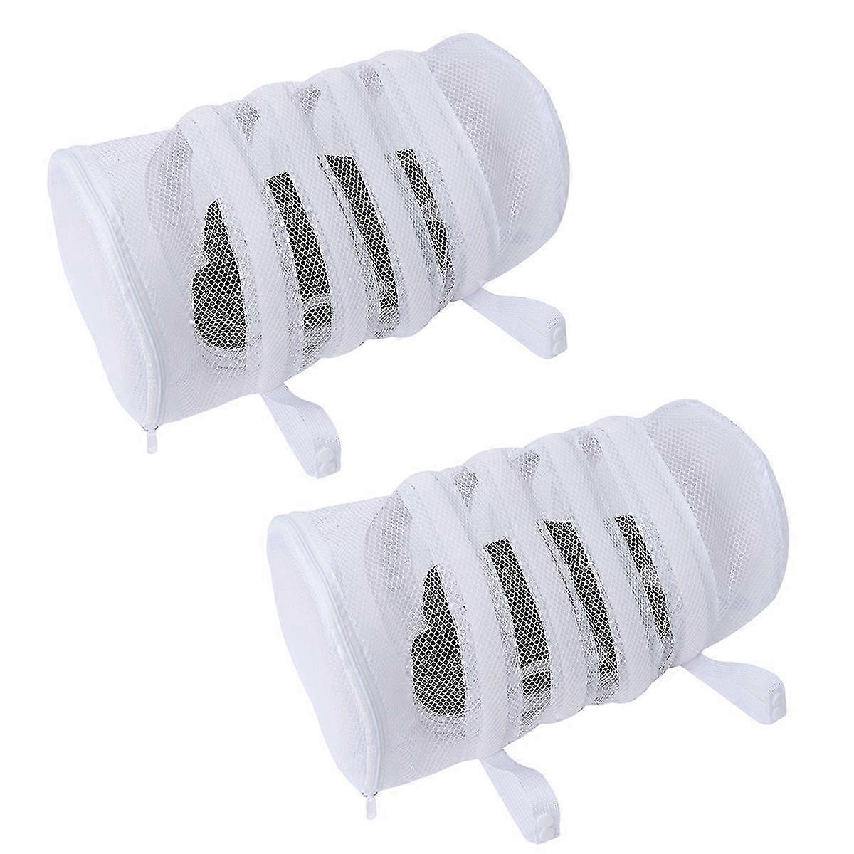 Mesh Sneaker Washing Bag With Bumper Protector