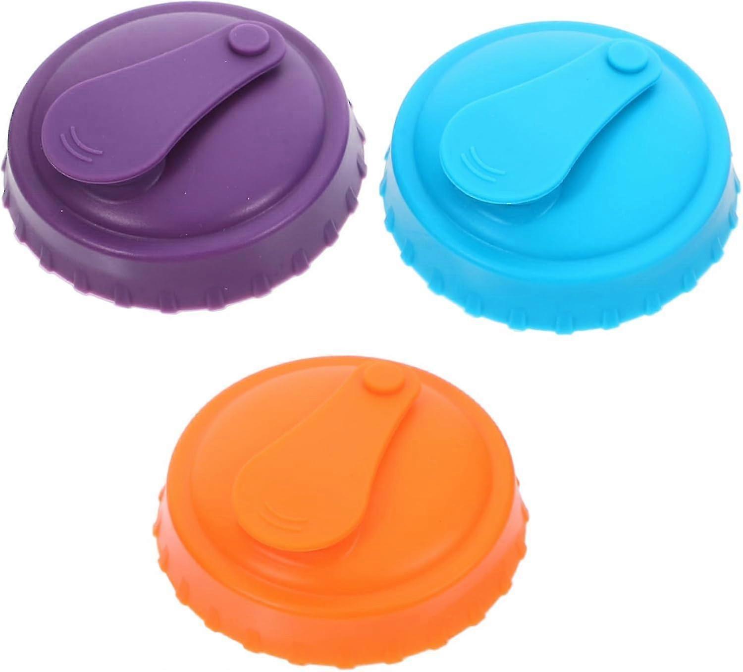 Reusable Silicone Can Lids 3 Pack