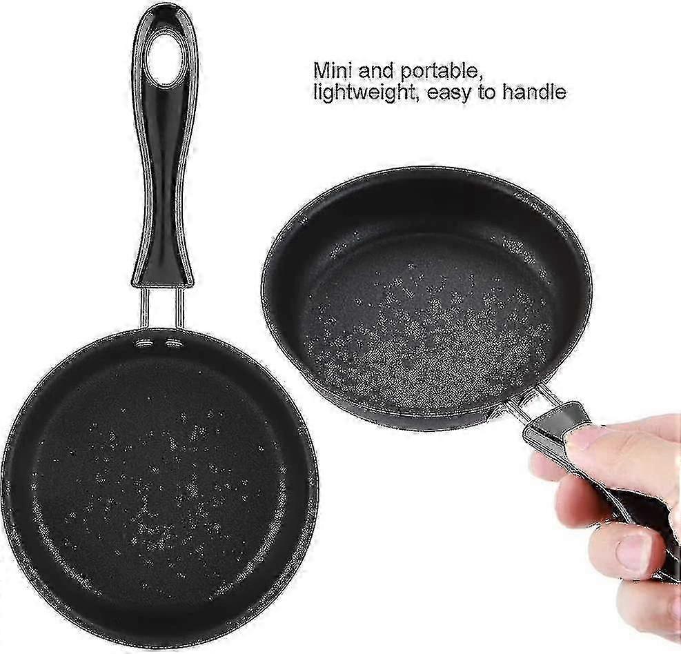 12 Cm Ergonomic Iron Mini Pan